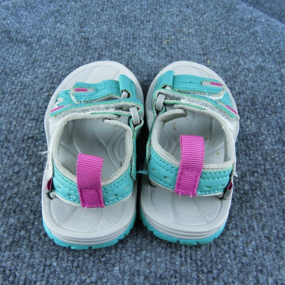 Northside Girls Sport Sandals Shoes Blue Synthetic Hook & Loop Size T 6‎ Medium - Picture 6 of 9